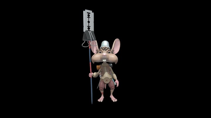 Mouse Adventurer 3D Model