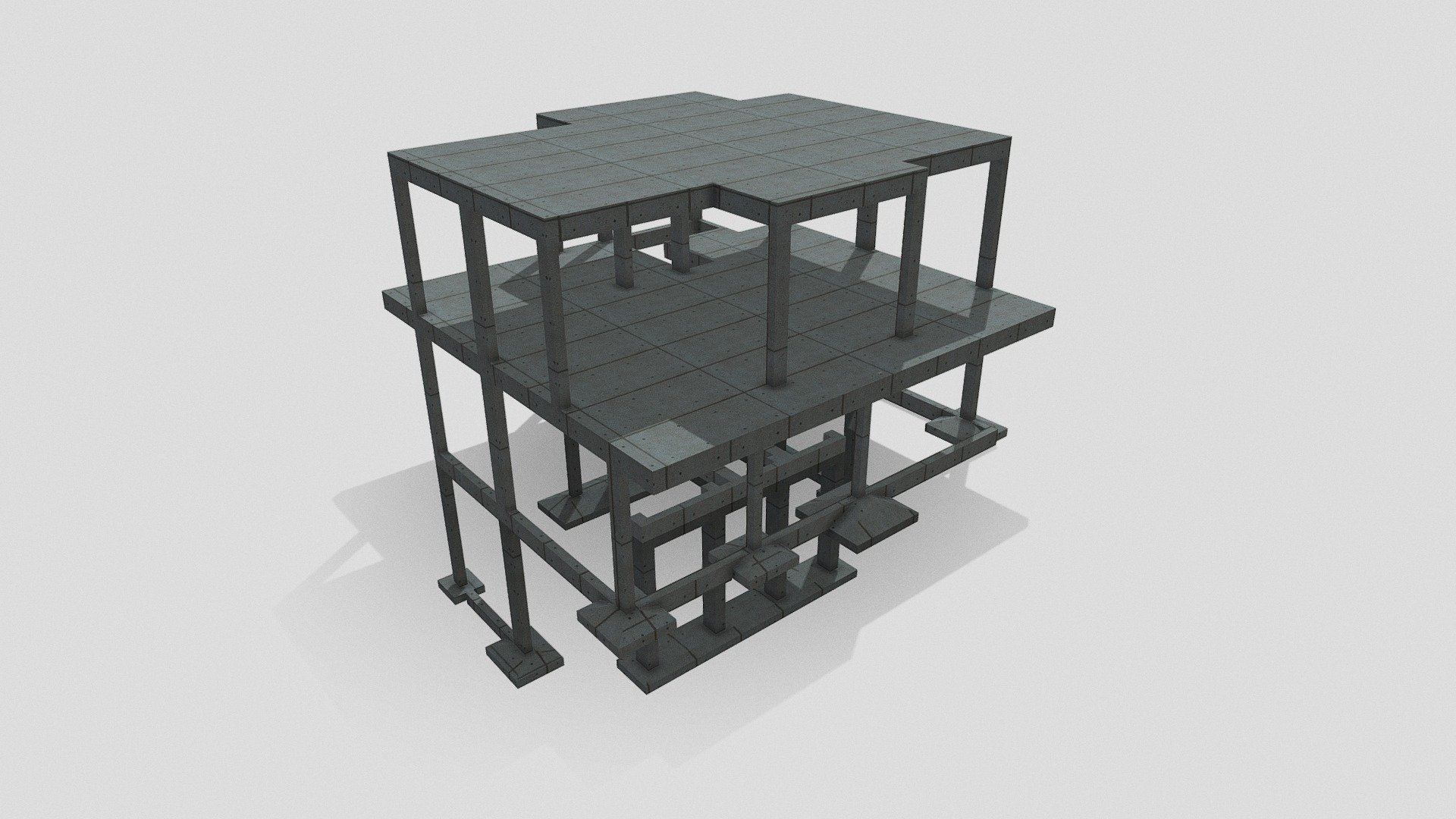 Residência AJ - 3D model by Livelli Engenharia (@livelli.engenharia ...