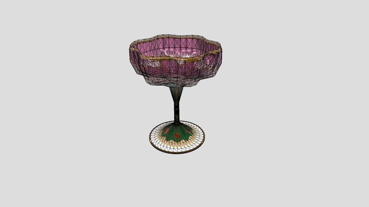 Flower Chalice 3D Model