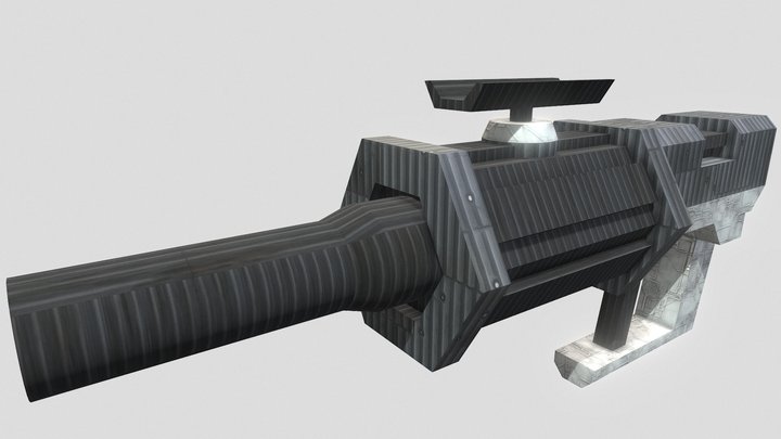 Xgun_01_TEX 3D Model