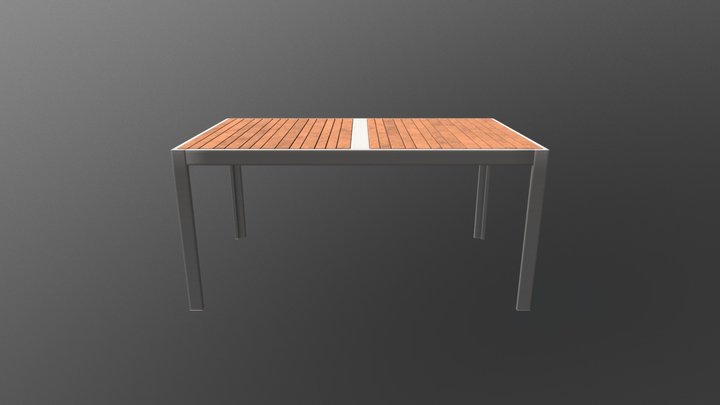 Outdoor Furniture - Table 3D Model