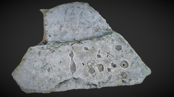 H152.67 - Cup marked stone