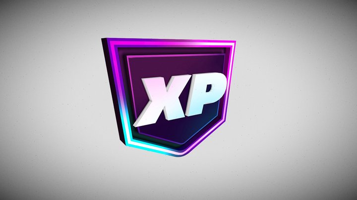 Reward Collectible XP 3D Model