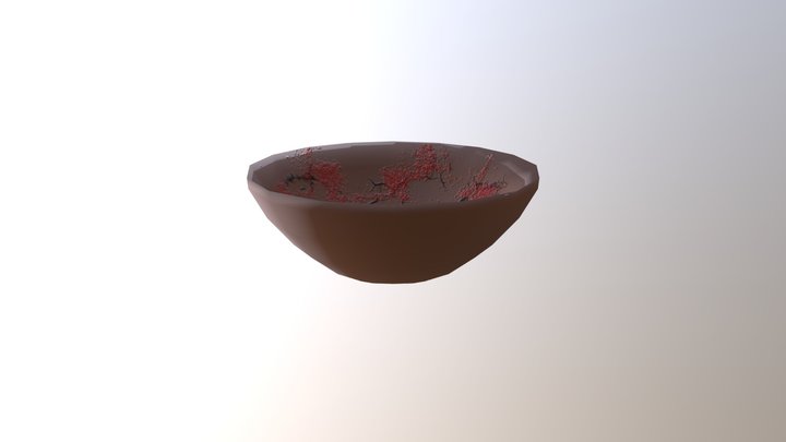 Bowl Textured 3D Model