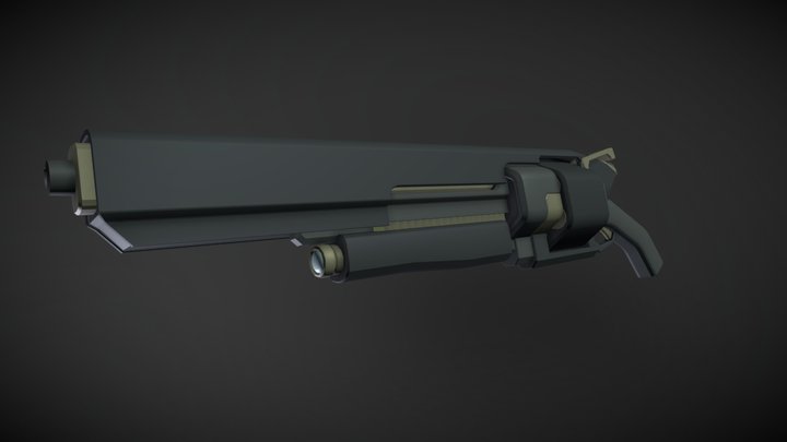 Shotgun 3D Model