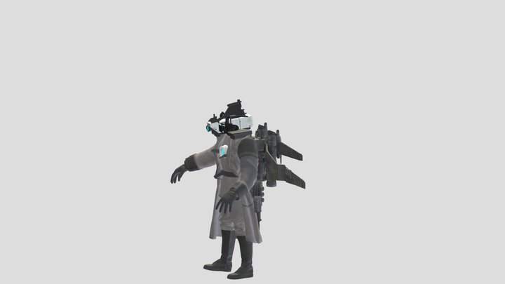 camraman titan 3D Model
