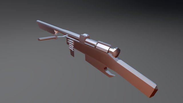 Jury Rigged Rifle SM 3D Model