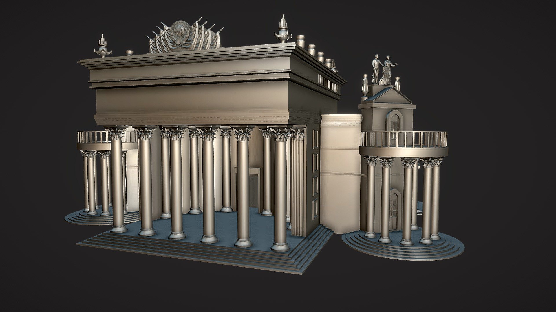 Atomic Energy at VDNKh / Атомная энергия на ВДНХ — Sketchfab embed 3D viewer