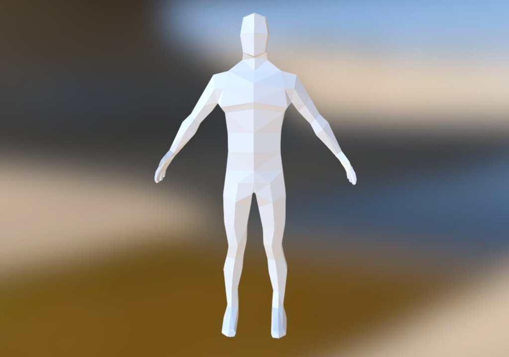 Low-Poly Human Male 3D Warehouse | vlr.eng.br