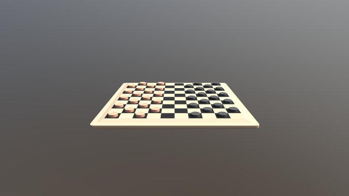 Damspel 3D Model