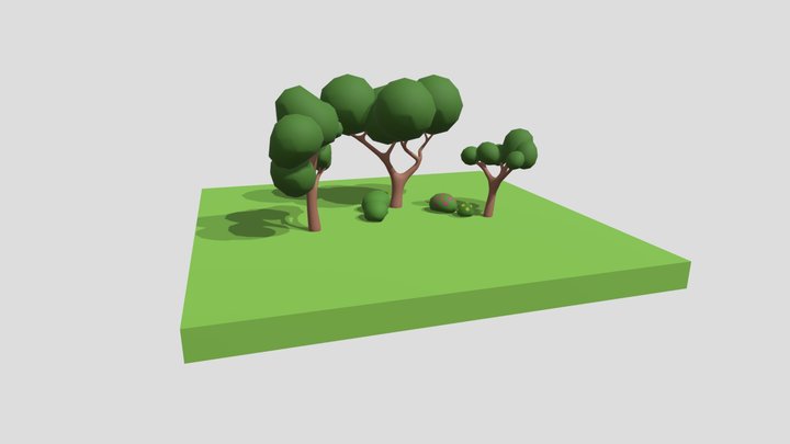 Garden green 3D Model