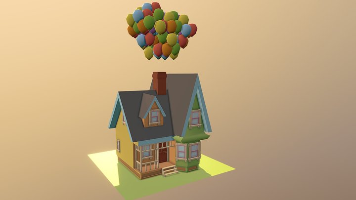 UP HOUSE 3D Model