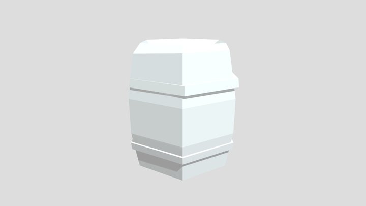 Low-Poly Barrel
