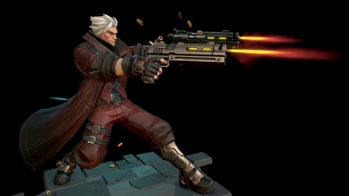 Dante - Devil May Cry - Fan art -  Retrogasm 3D Model