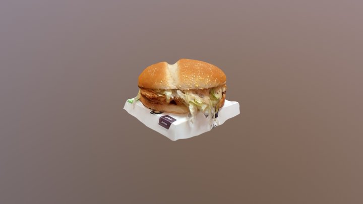 burger 3D Model