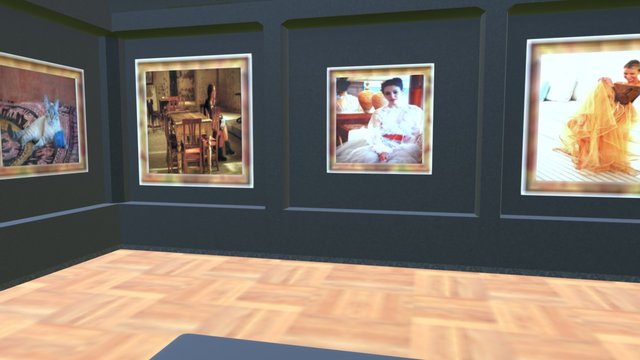 Instamuseum for @marina_presente 3D Model