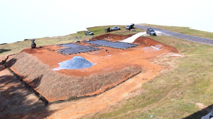 DJI Spark!! Model of house pad... 3D Model