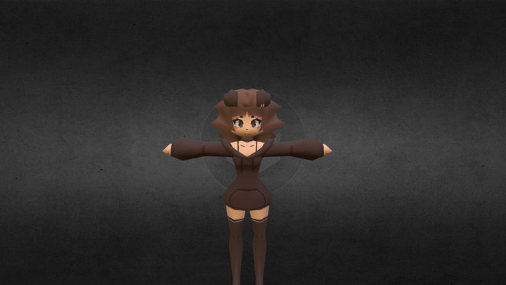 Mimi (TYPH) Lowpoly 3D Model