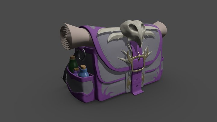 Adventurer's Camp Assignment - Bag 3D Model