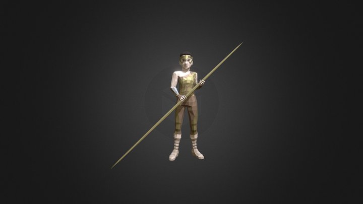 Diana of Themyscira (Lilly Aspell) – Kostenloses 3D-Modell STL