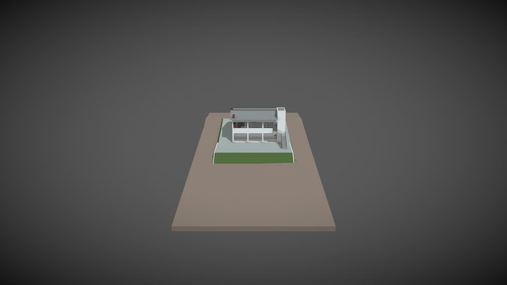 ARQUITETÔNICO - RESIDÊNCIA A.L. 3D Model