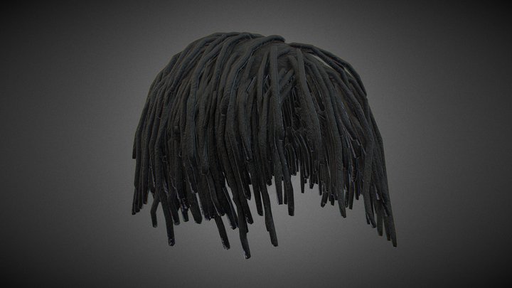NBA Youngboy Inspired Hair 3D Model