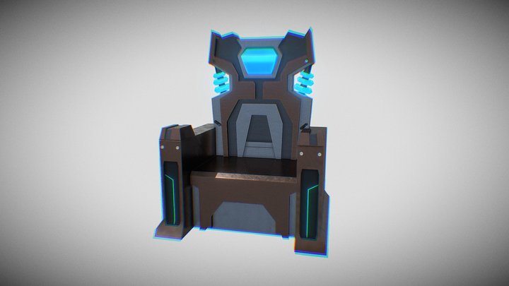 Chair for Gidul Scholar Genius - GARENA OF VALOR 3D Model