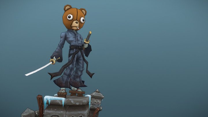 Afro Samurai - Kuma 3D Model