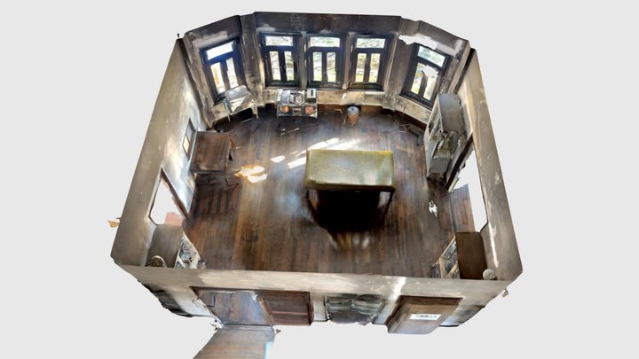 坂田医院旧診療所診察室 3D Model
