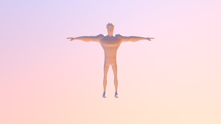 First Character Model 3D Model
