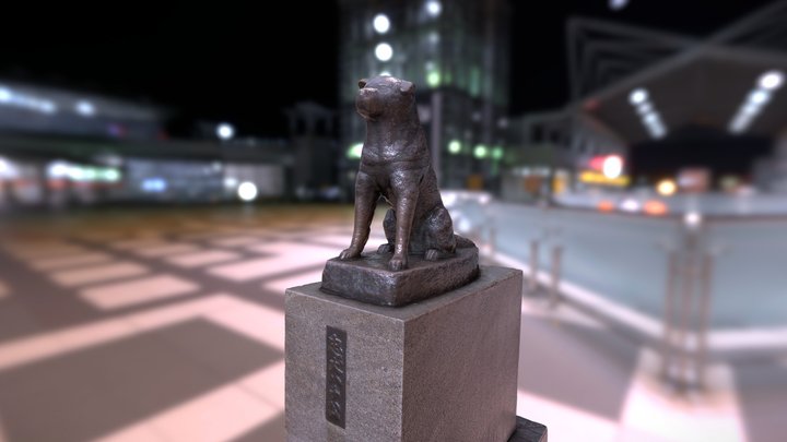 Hachikō – Modello 3D gratuito STL