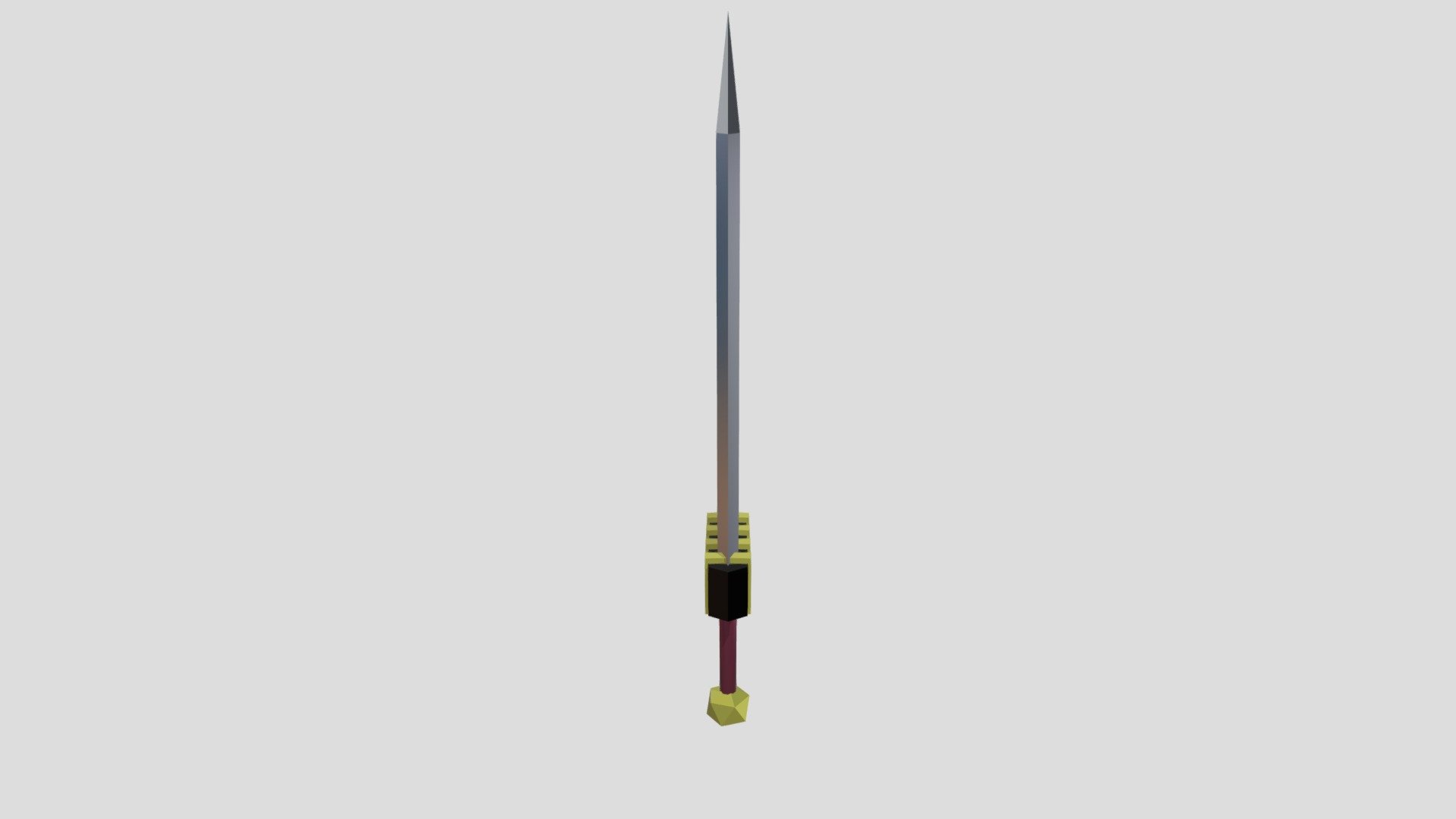 practice sword - Download Free 3D model by xblade55 [fffee70] - Sketchfab