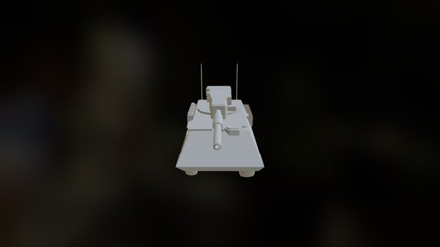 Stryker MGS 3D Model