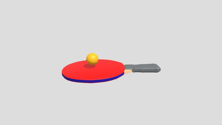 Ping Pong 3D Model