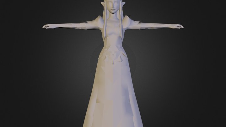 Zelda.3ds 3D Model