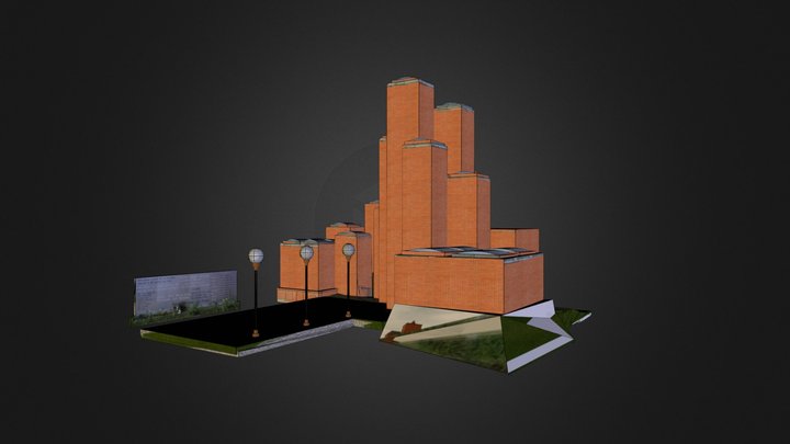 21. oktobar-museum 3D Model