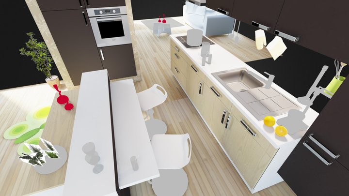 Kitchen 3D Model