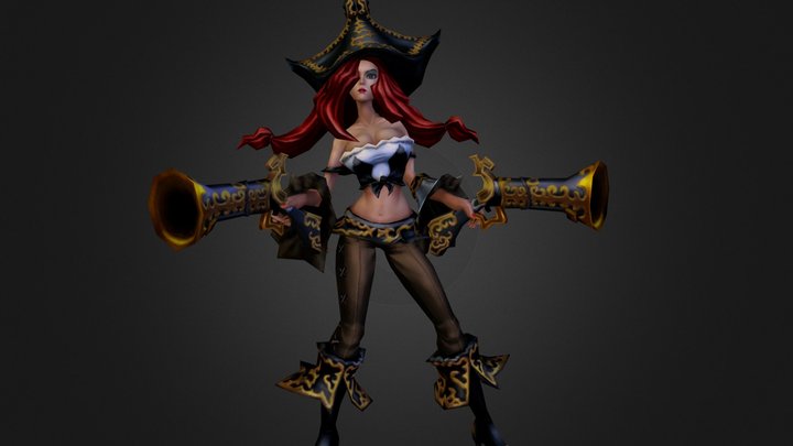 Miss Fortune 3D Model