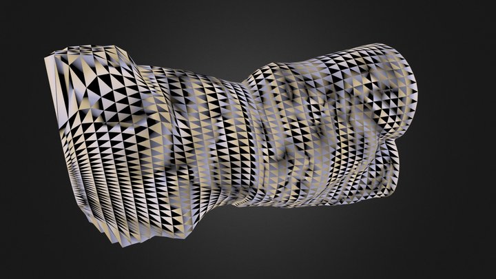 tronc_strap80.obj 3D Model
