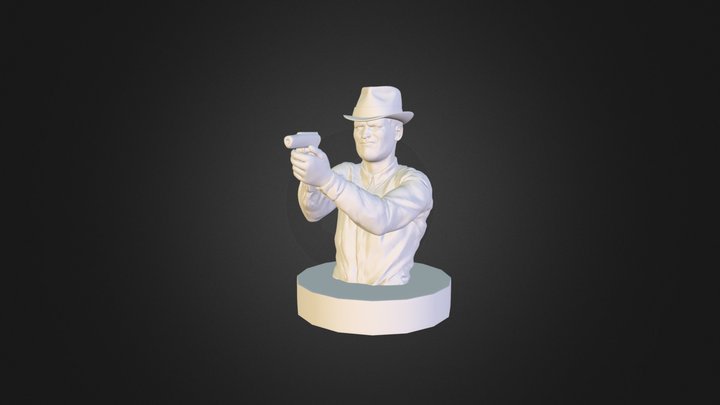 detective 50s 3D Model