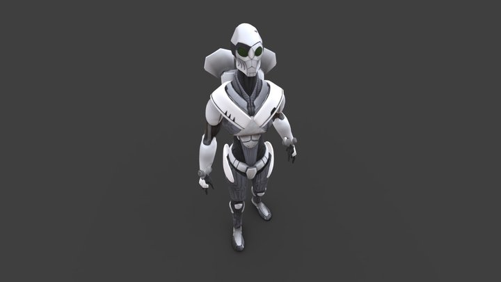 T-R0T Game Res 3D Model