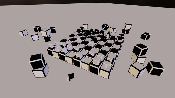 matto del barbiere 3D Model