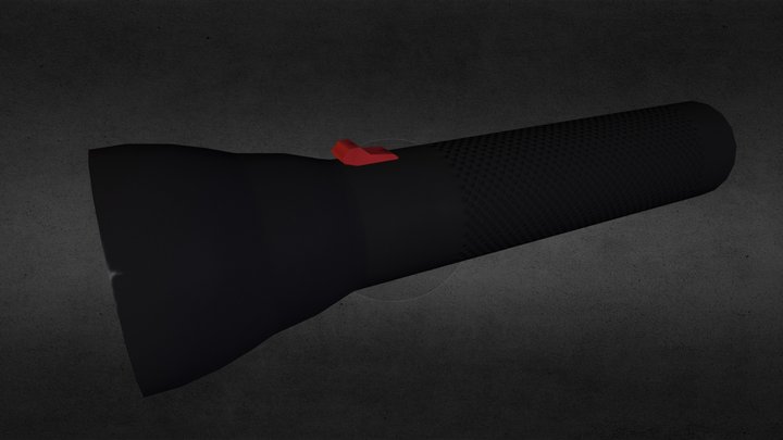 Flashlight 3D Model