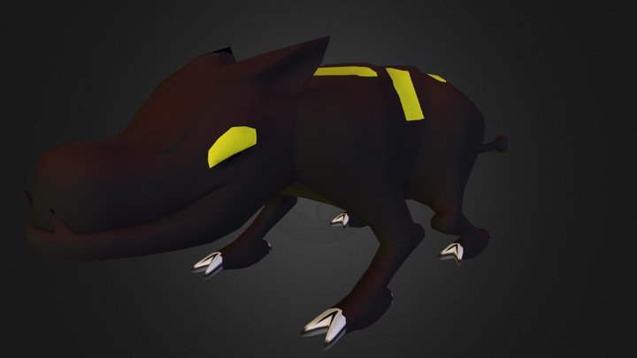 Dragon Rat 3D Model