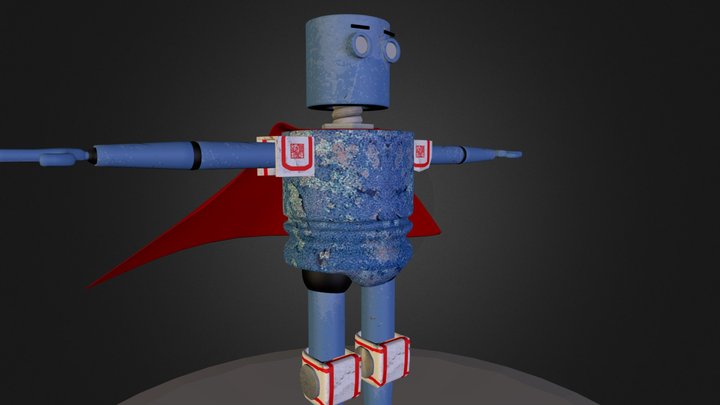 Sokvanna's Good Robot 3D Model