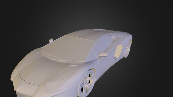 Aventador 3D Model