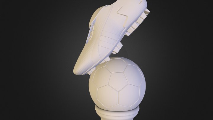 Trophy Boot 3D Model