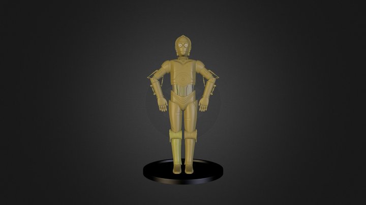 Star Wars - C3PO / Cookie 3D Model
