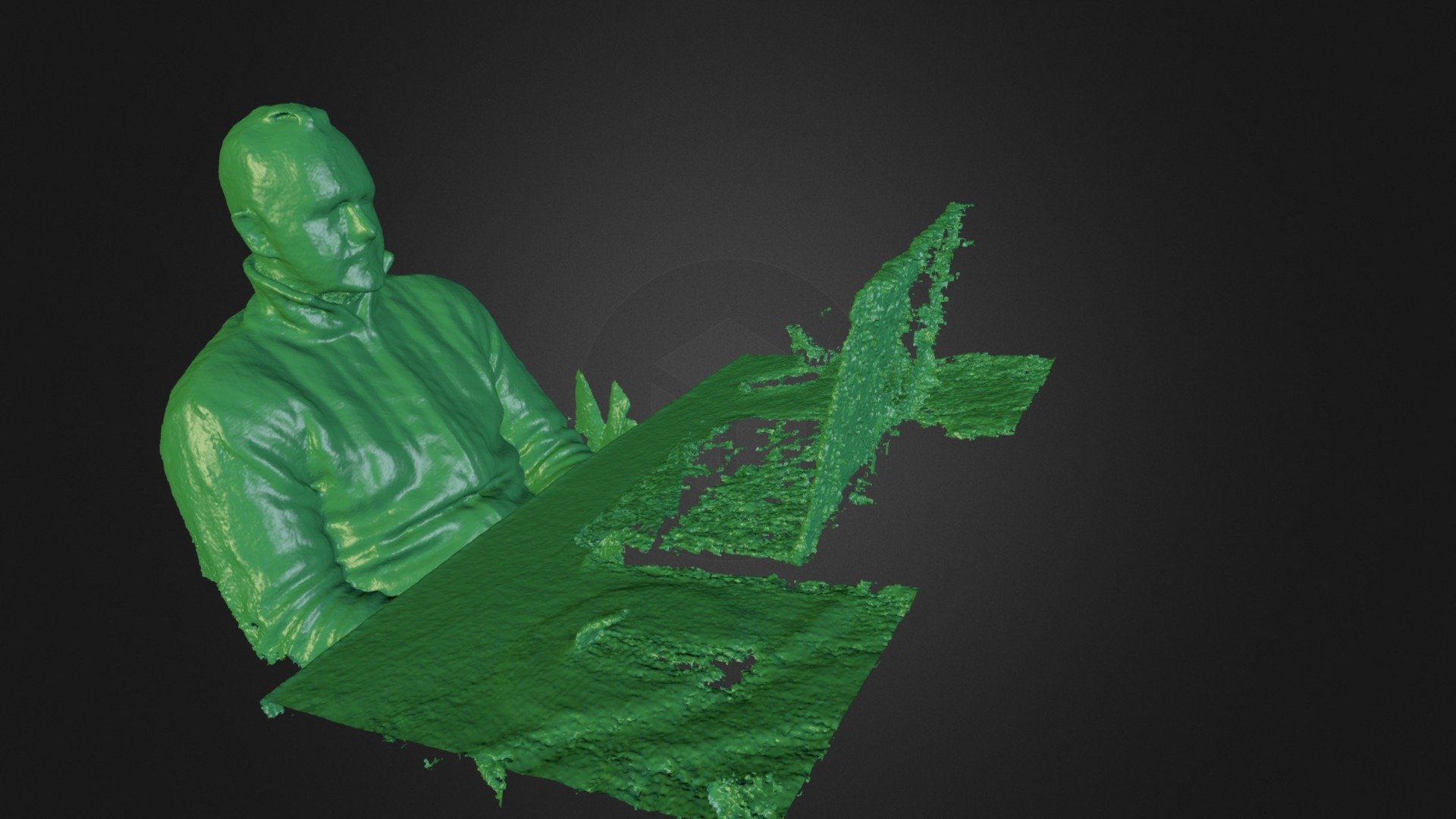 guido.ply - 3D model by Maarten Tje (@dagrover) [hXcjNKG] - Sketchfab