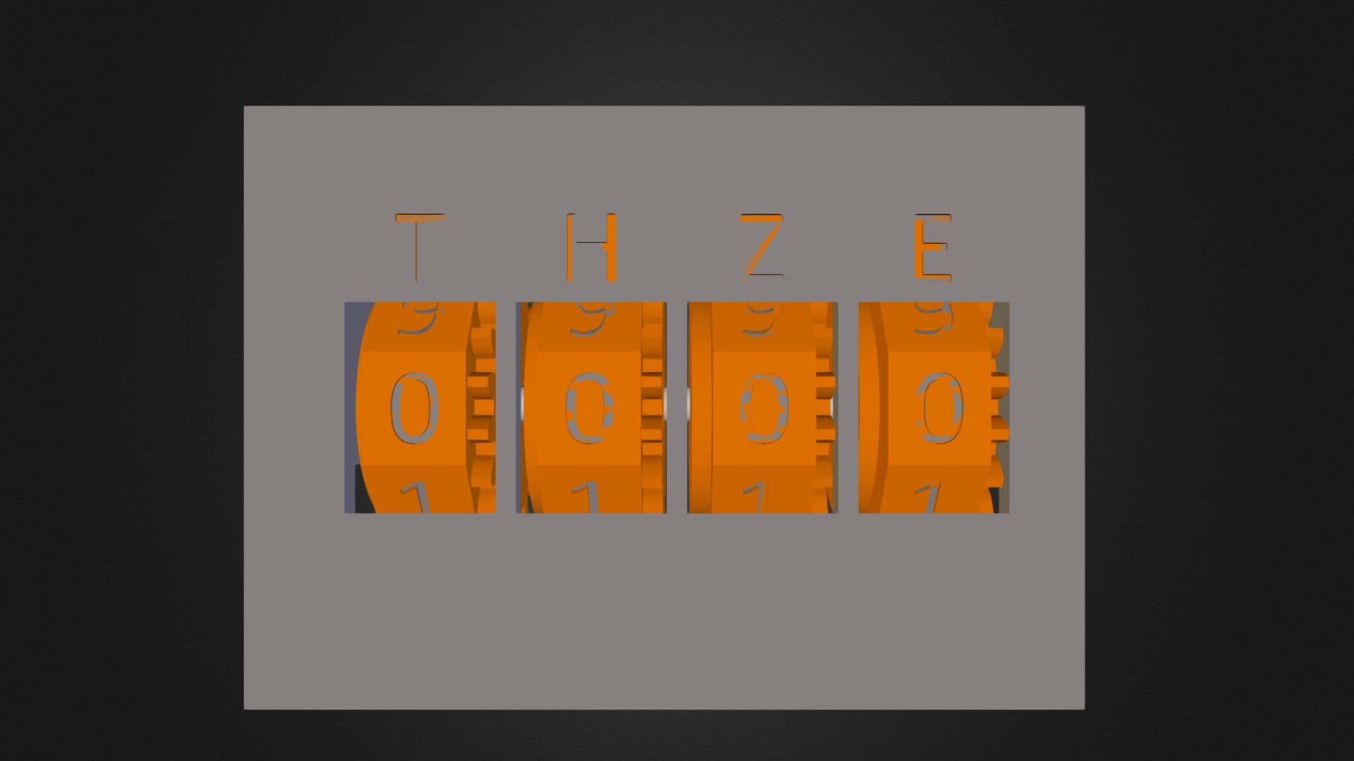 Counter mechanical